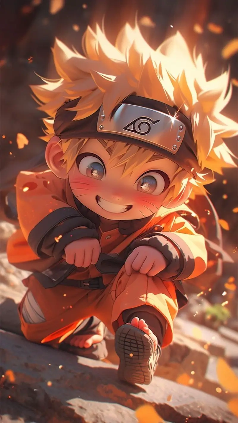 Thử tô màu Naruto chibi để sáng tạo không giới hạn