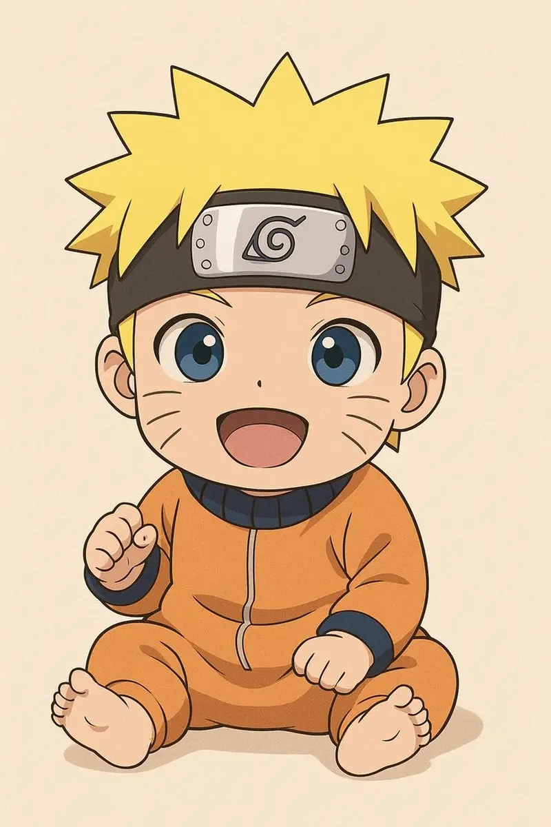 Ảnh Naruto chibi phong cách hoạt hình ngộ nghĩnh nhất