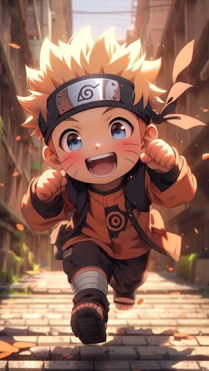 Hình ảnh Naruto Lục Đạo chibi siêu ngầu cho fan