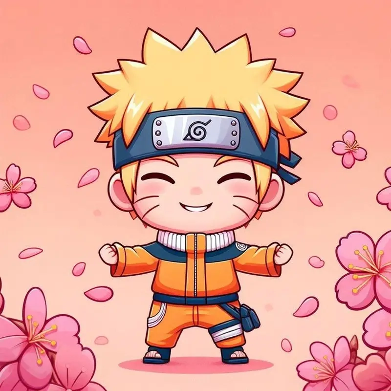 Gaara Naruto chibi kết hợp siêu cool cho fan