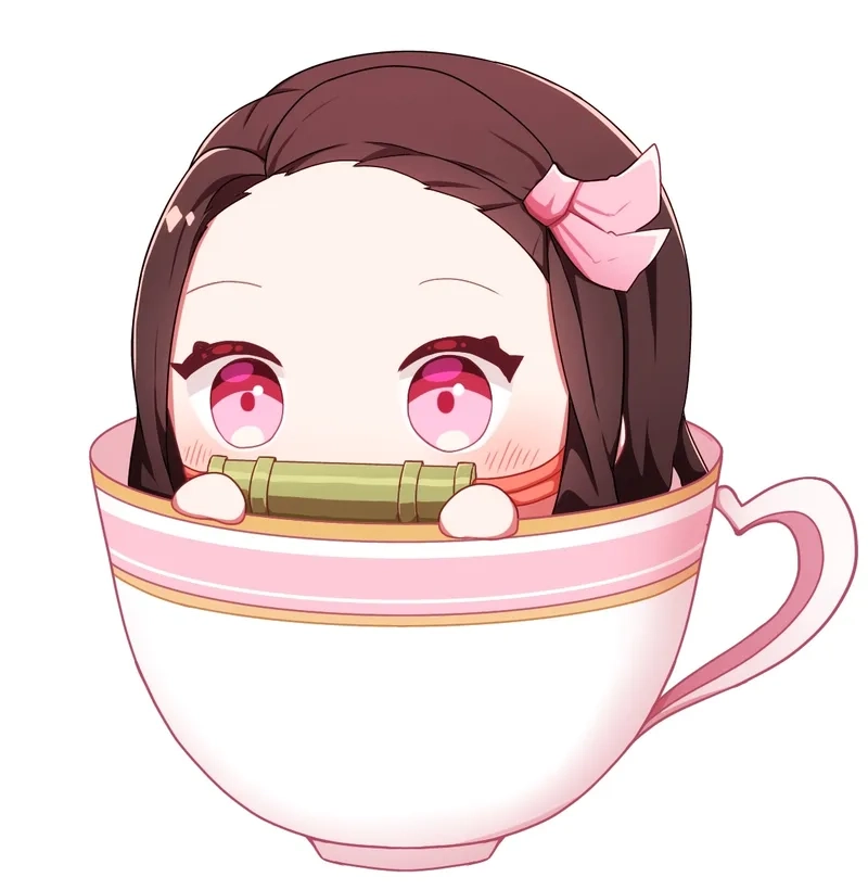 Nezuko chibi dễ vẽ khiến bạn muốn vẽ ngay