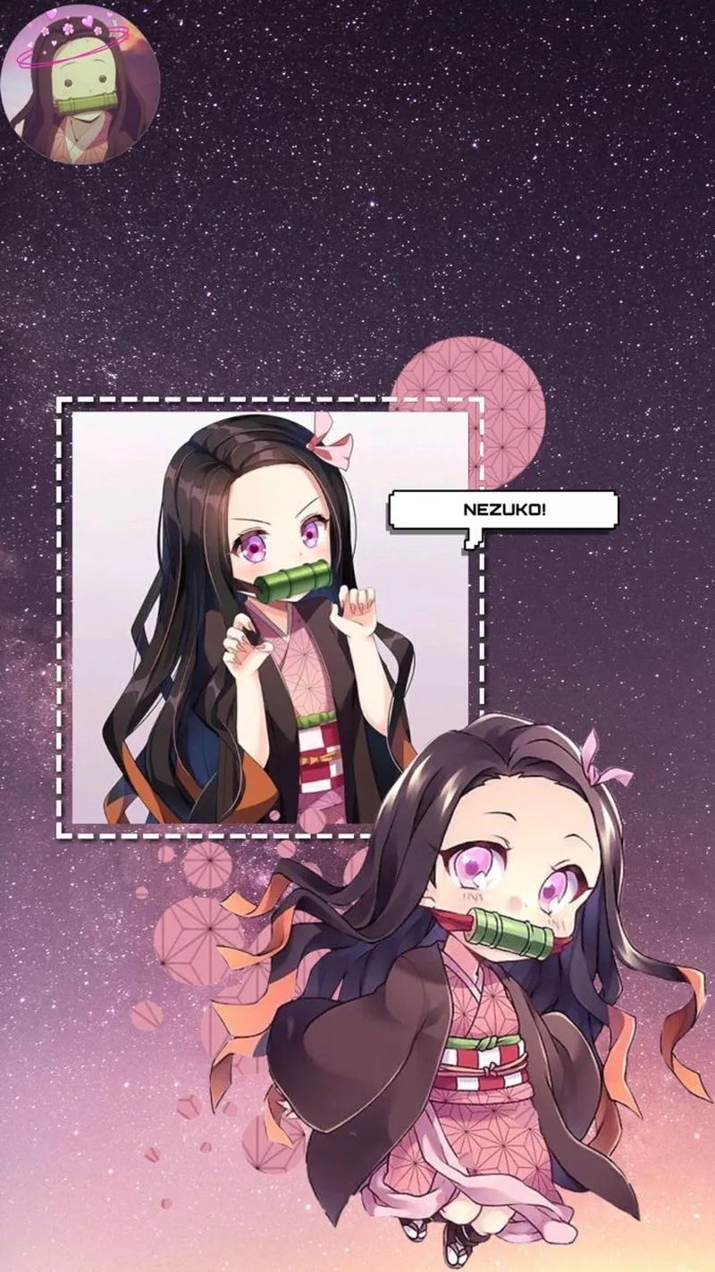 Thử cute cách vẽ Nezuko chibi để sáng tạo mỗi ngày