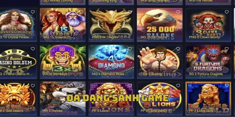 NH88 cung cấp nhiều sảnh game chất lượng