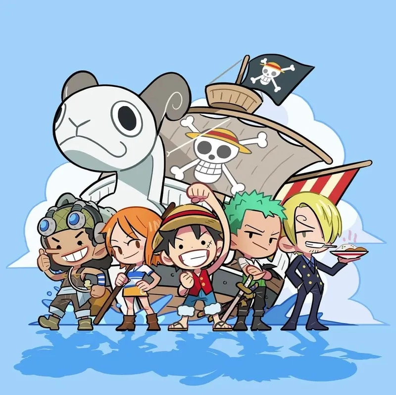Khám phá chibi One Piece với phong cách siêu dễ thương