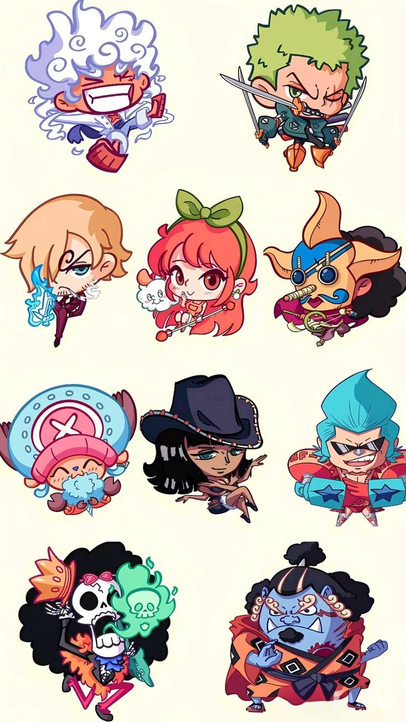 Học cách vẽ One Piece chibi để tạo ra nhân vật yêu thích