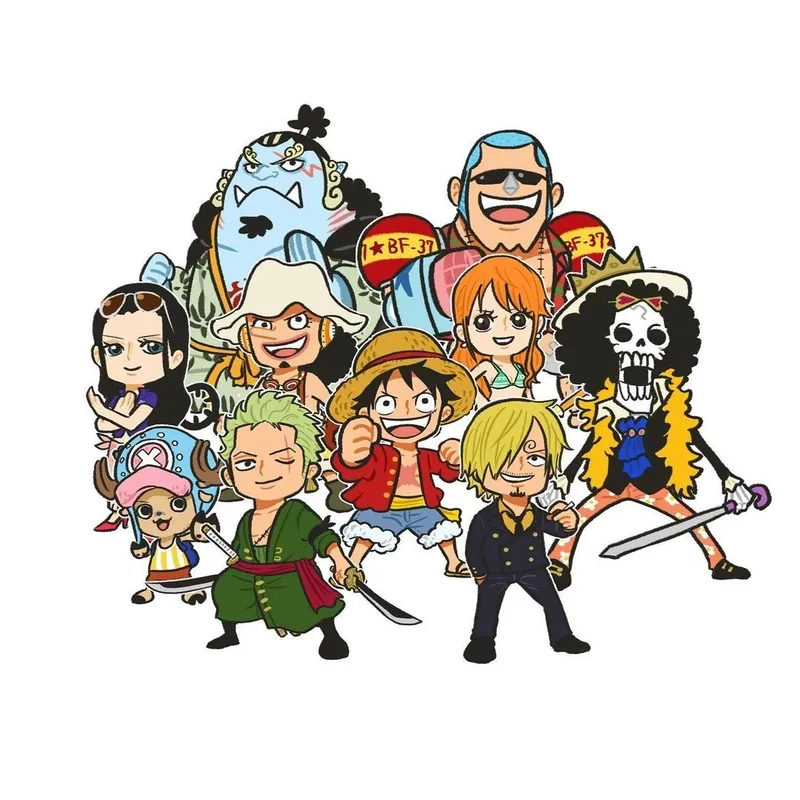 Khám phá hình vẽ One Piece chibi với nét vẽ độc đáo