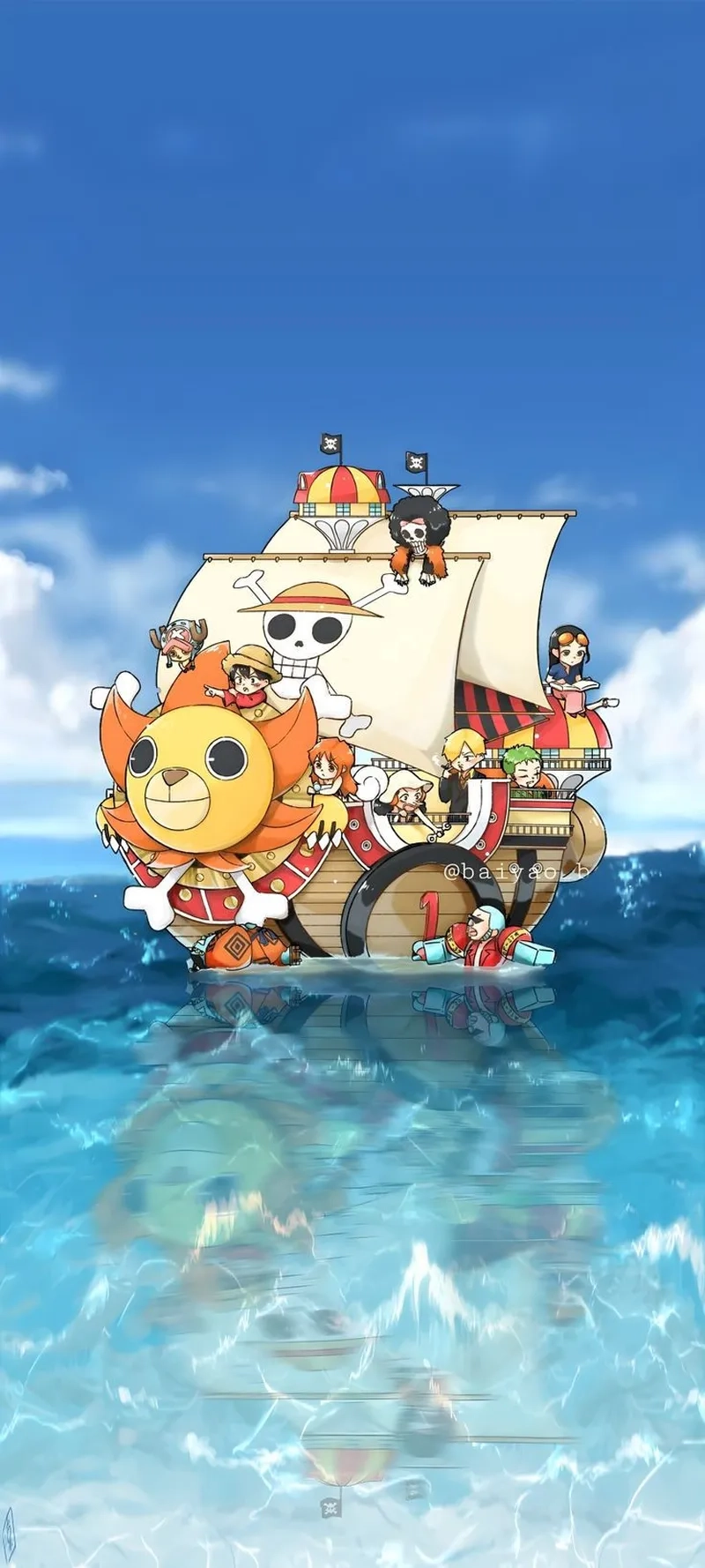 Bộ sưu tập hình ảnh One Piece chibi đẹp mắt cho fan anime