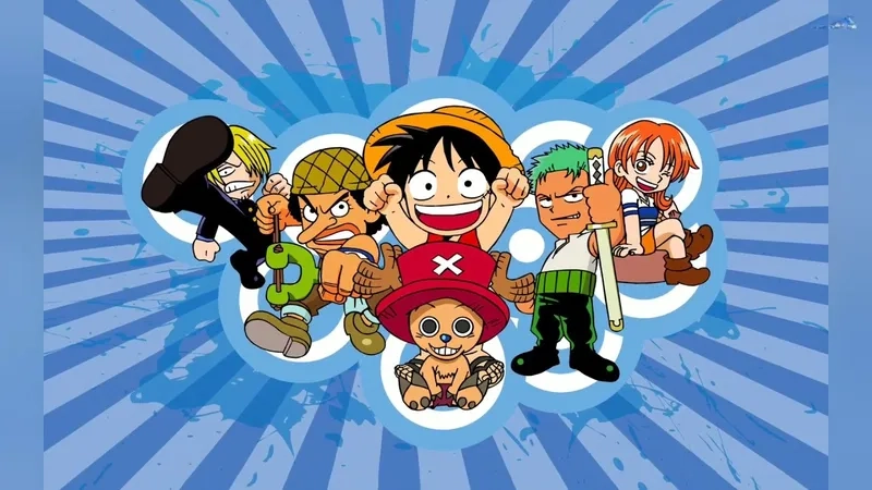 Tải One Piece chibi gif để thêm sinh động cho tin nhắn