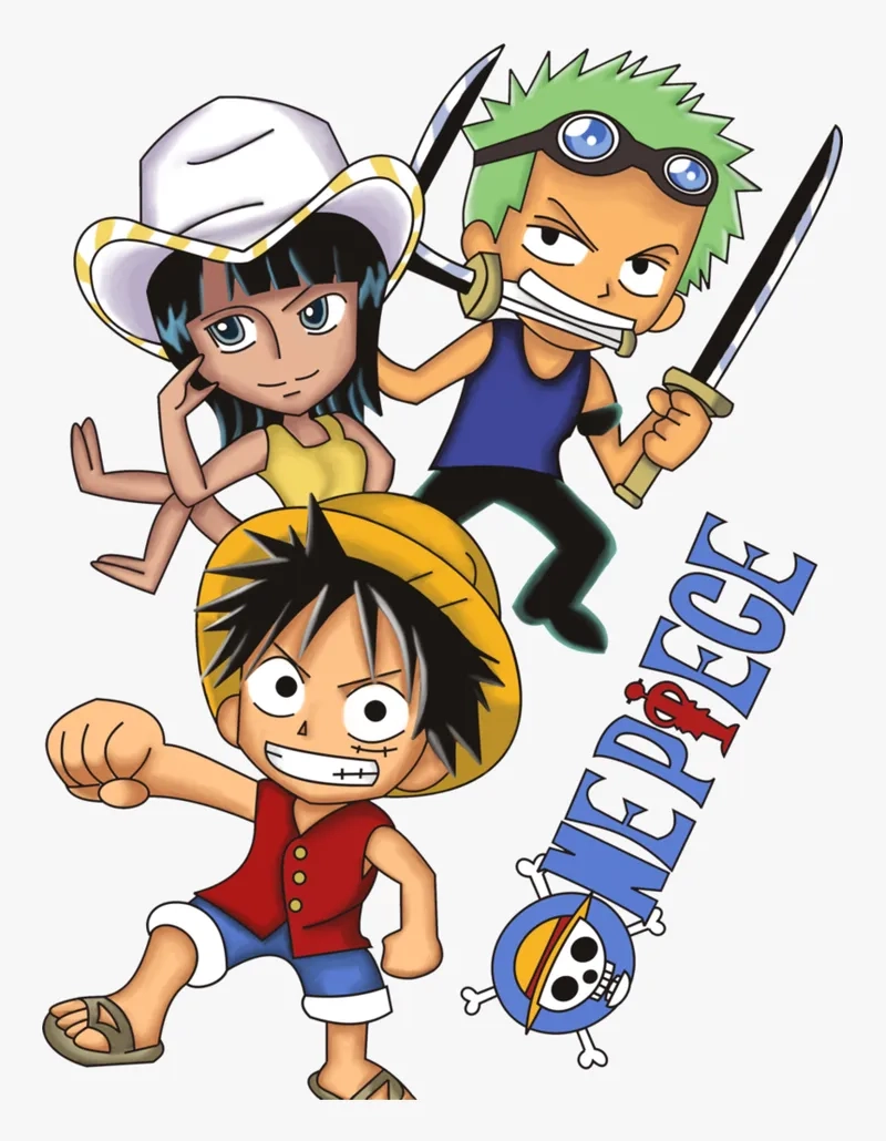 One Piece chibi set với bộ sưu tập nhân vật đầy đủ nhất