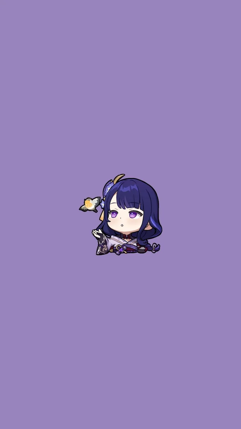 Cảm xúc dâng trào với chibi Raiden Shogun crying siêu cute