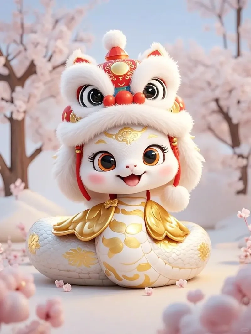 Vẽ ngay vẽ con rắn chibi cute để làm quà tặng độc đáo
