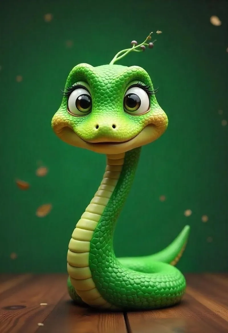 Sưu tầm hình ảnh con rắn chibi để làm mới bộ sưu tập