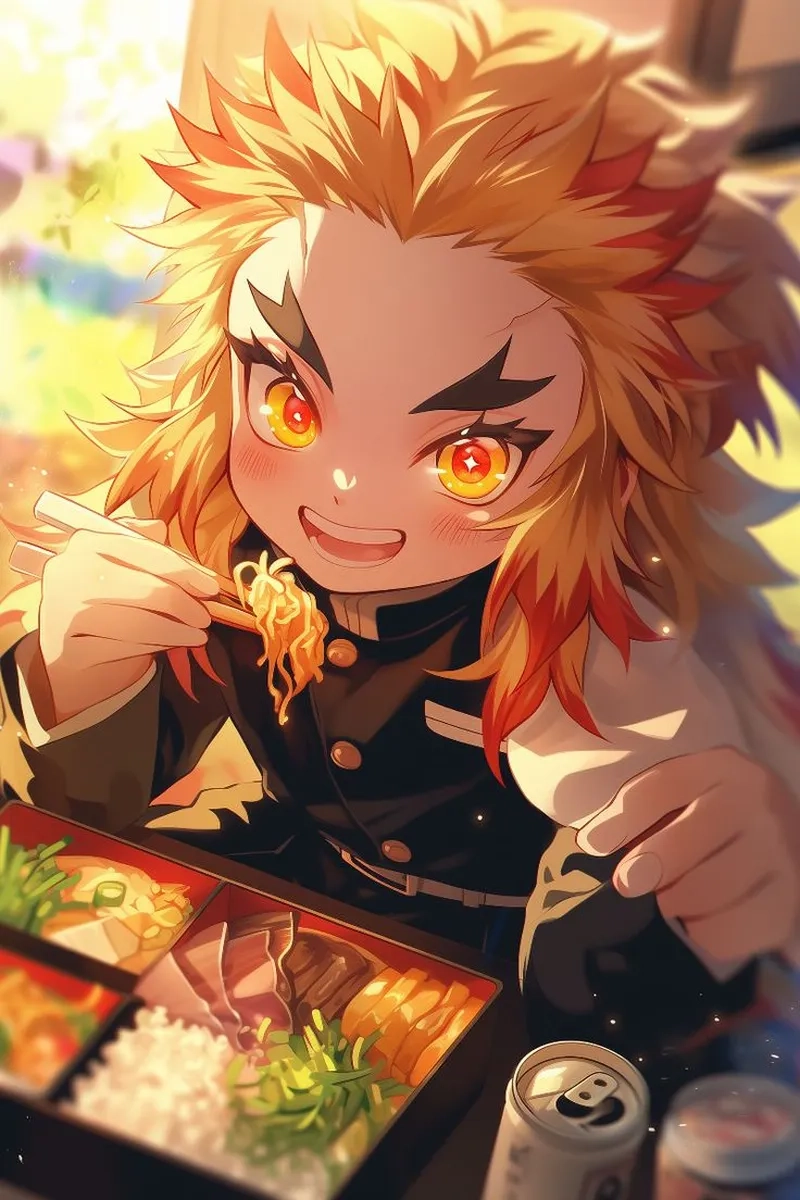 Ngắm Rengoku chibi Christmas trong không khí Giáng sinh