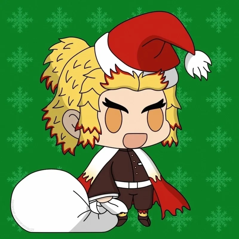 Khám phá Rengoku oni với phong cách chibi độc lạ
