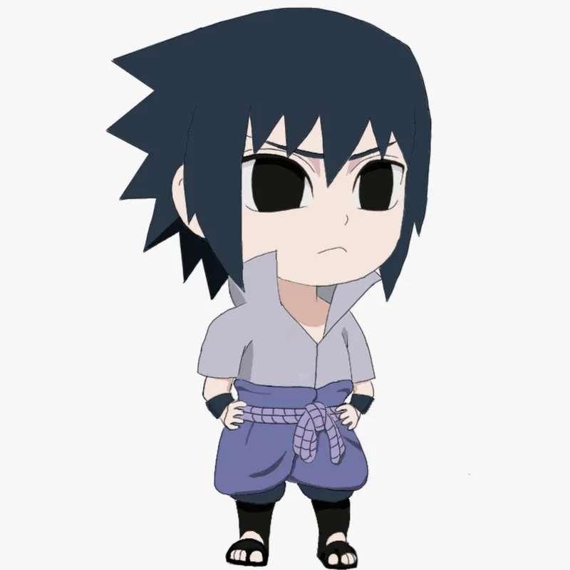 Tải file sasuke chibi png cho thiết kế chuyên nghiệp