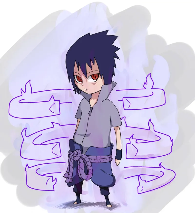 Ngắm susanoo sasuke chibi trong phiên bản siêu ngầu