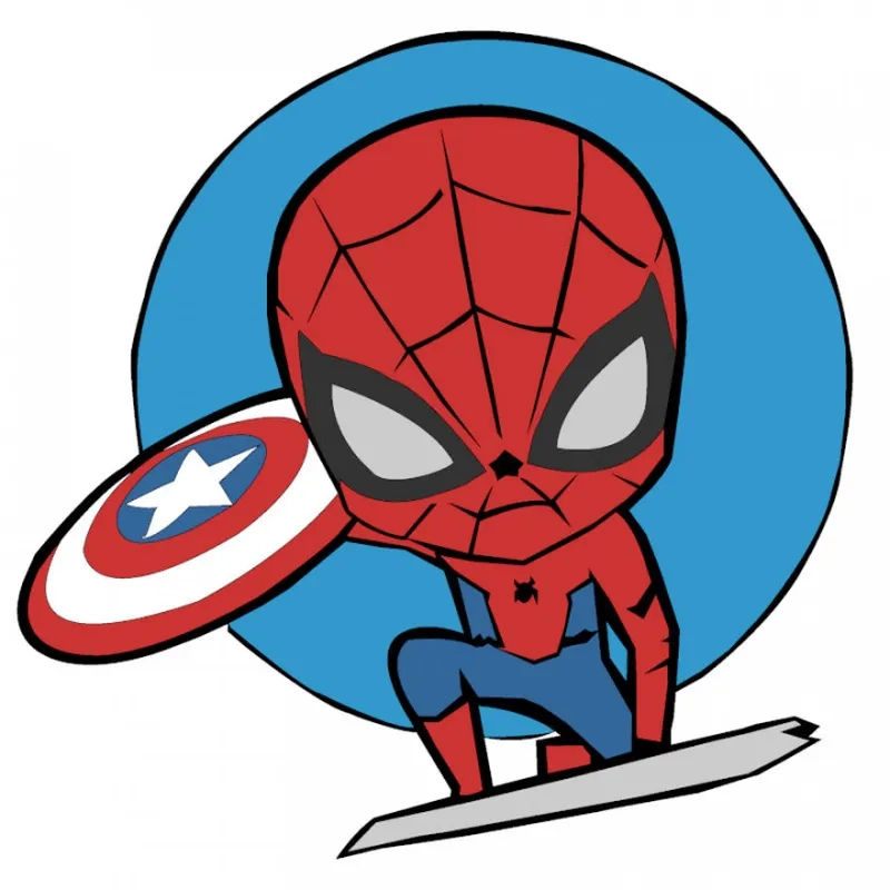 Tải hình nền Spider Man chibi để làm mới màn hình