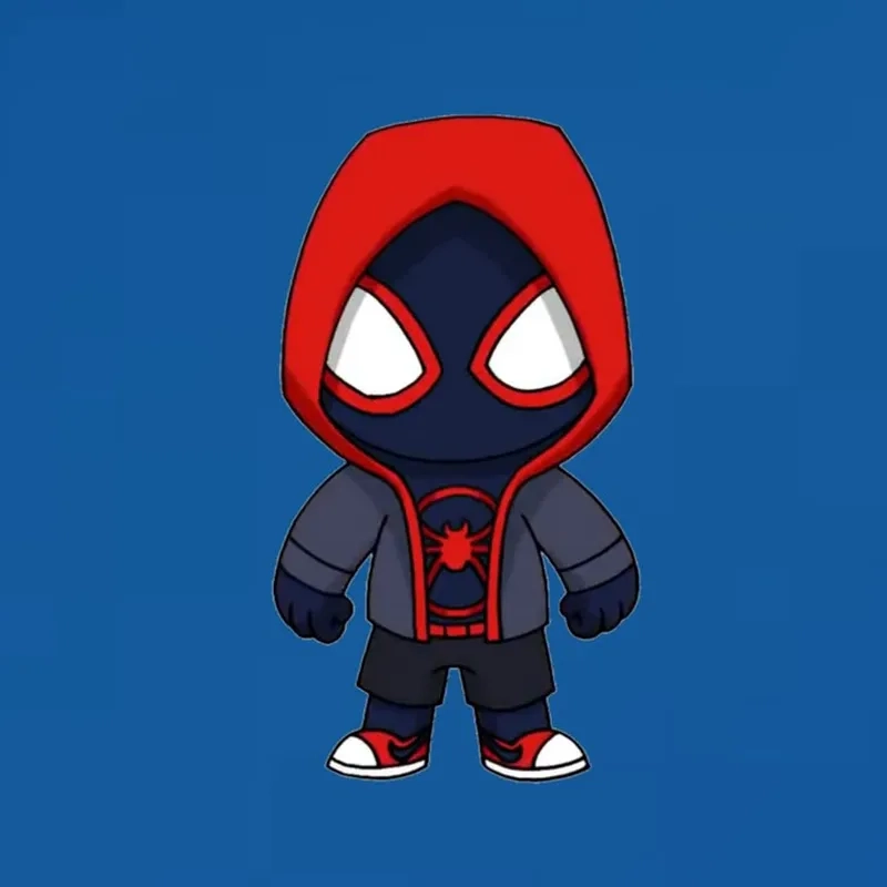 Ngắm chibi Spider Man show để thêm nét hoạt hình vui