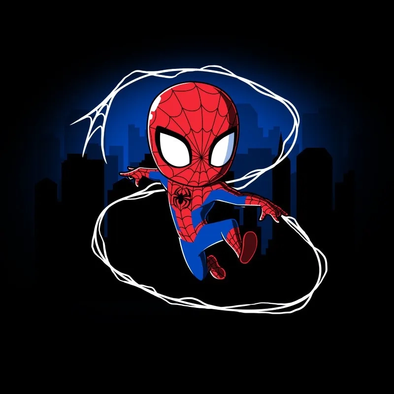 Tải Spider Man chibi sticker để làm mới tin nhắn
