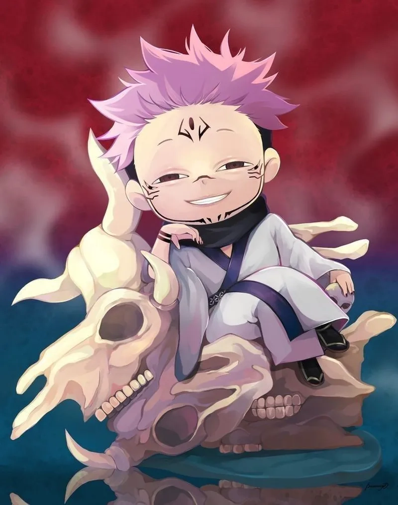 Sukuna chibi sketch và những bản phác thảo đầy sáng tạo
