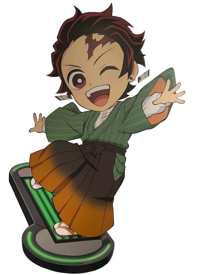 Sưu tầm hình ảnh Tanjiro chibi để làm hình nền điện thoại