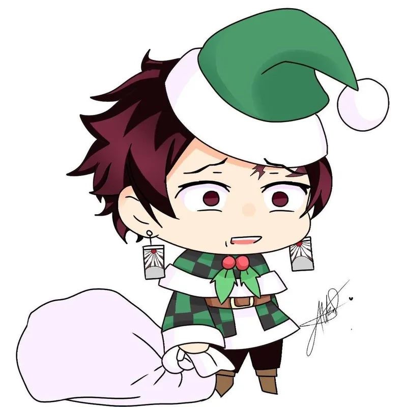 Sử dụng avatar Tanjiro chibi để làm nổi bật hồ sơ của bạn