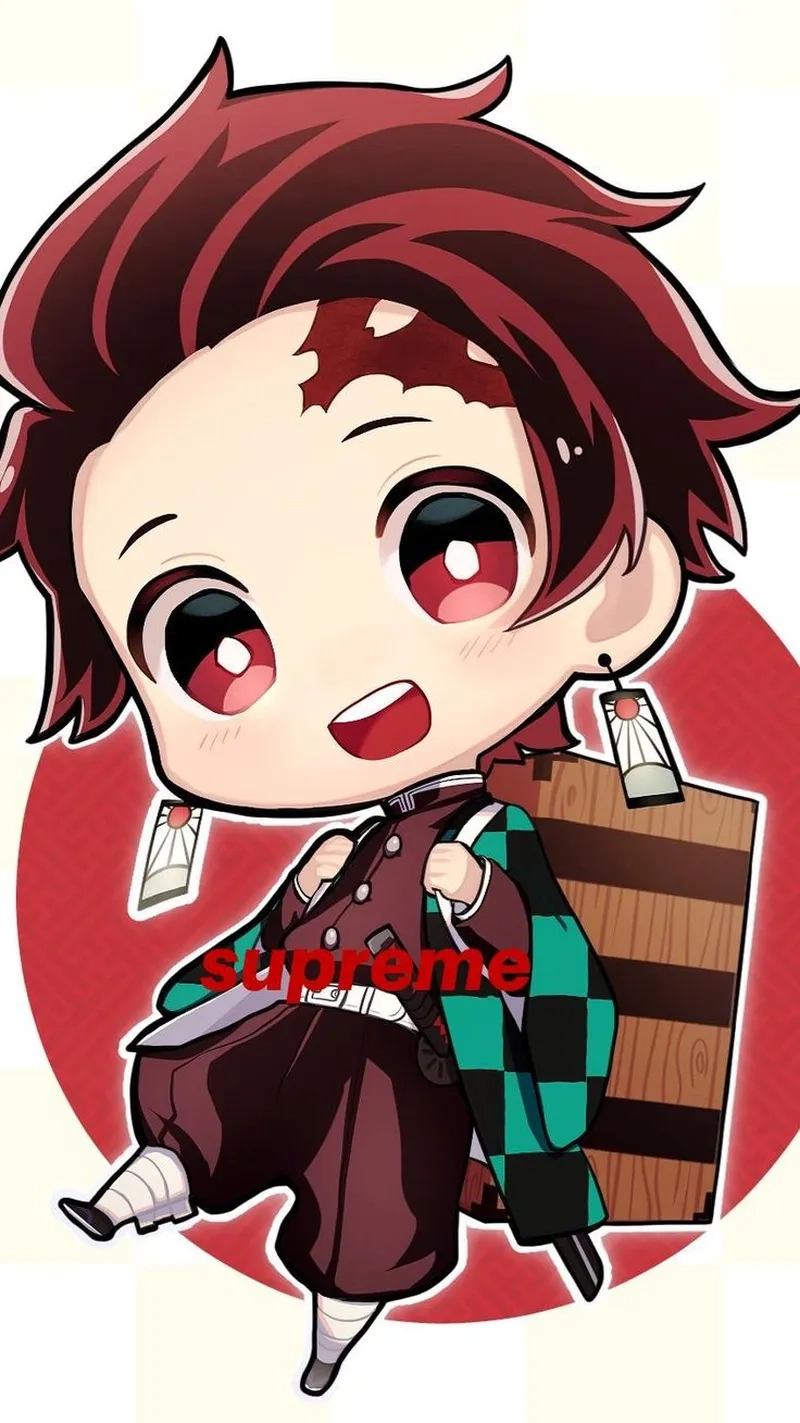 Bộ sưu tập cute Tanjiro chibi dành cho fan Kimetsu no Yaiba