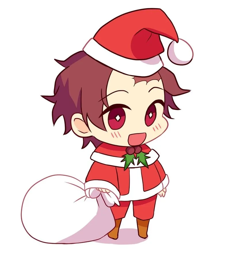 Cười thả ga với Tanjiro chibi meme siêu hài hước