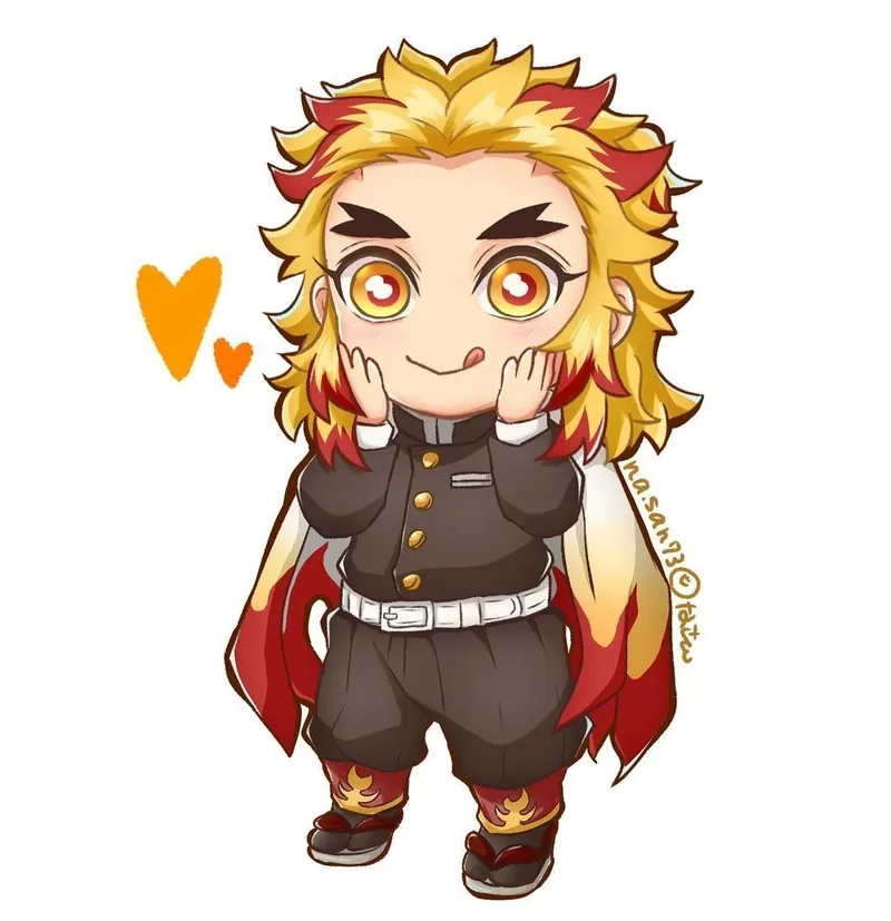 Thử vẽ thanh gươm diệt quỷ chibi cute để tạo hình Tanjiro