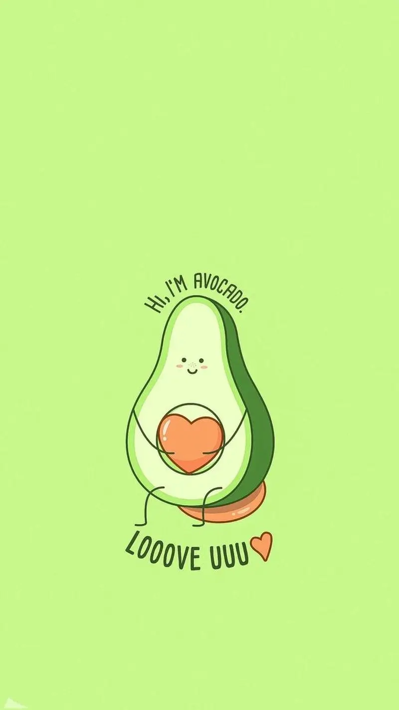Thử vẽ quả bơ chibi để sáng tạo mỗi ngày