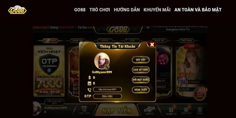 Ưu đãi khủng khi chơi GO88