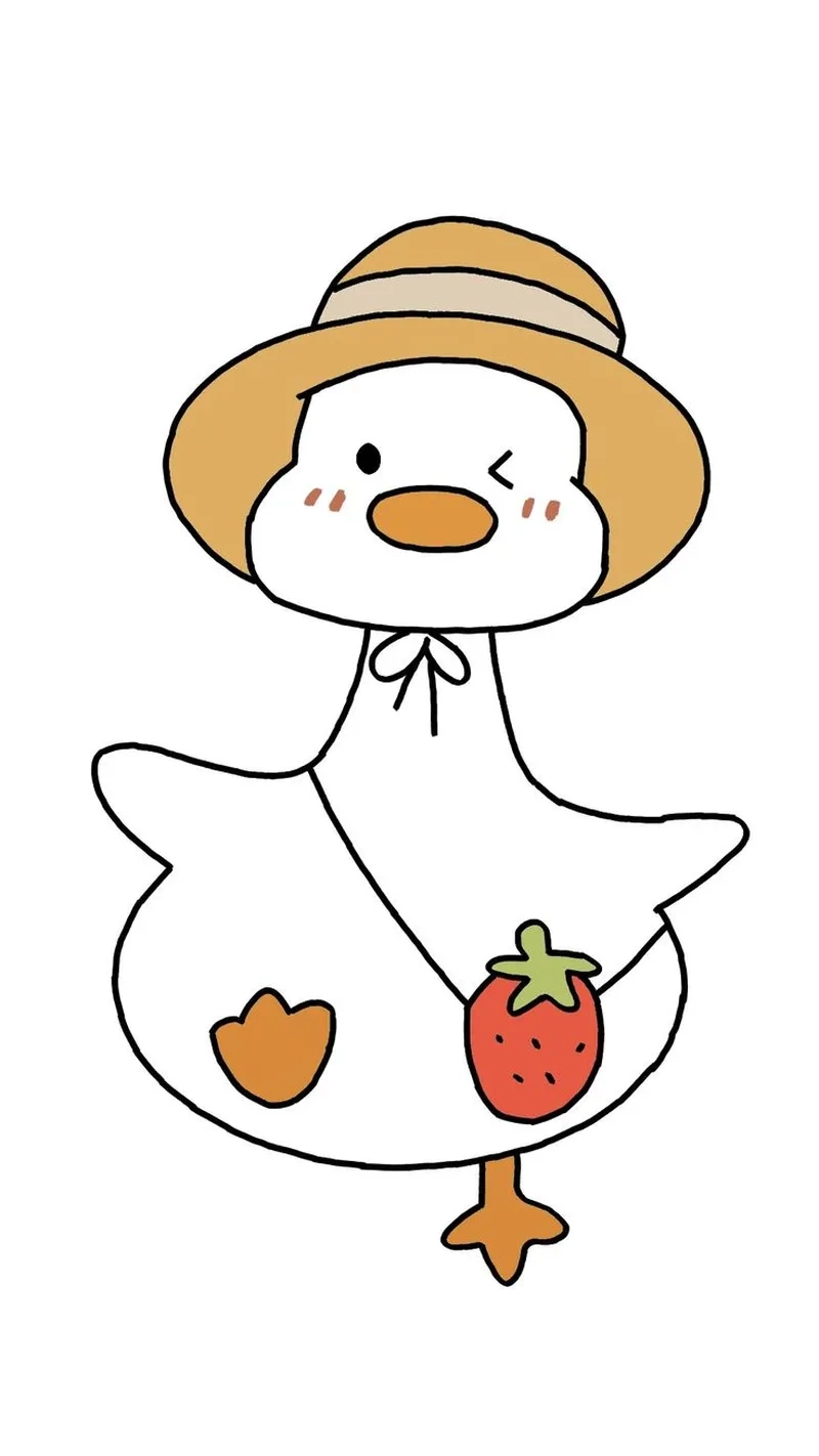 Học cách vẽ con vịt chibi đơn giản cho người mới bắt đầu