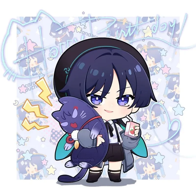 Khám phá Wanderer chibi Genshin cho vibe game thủ