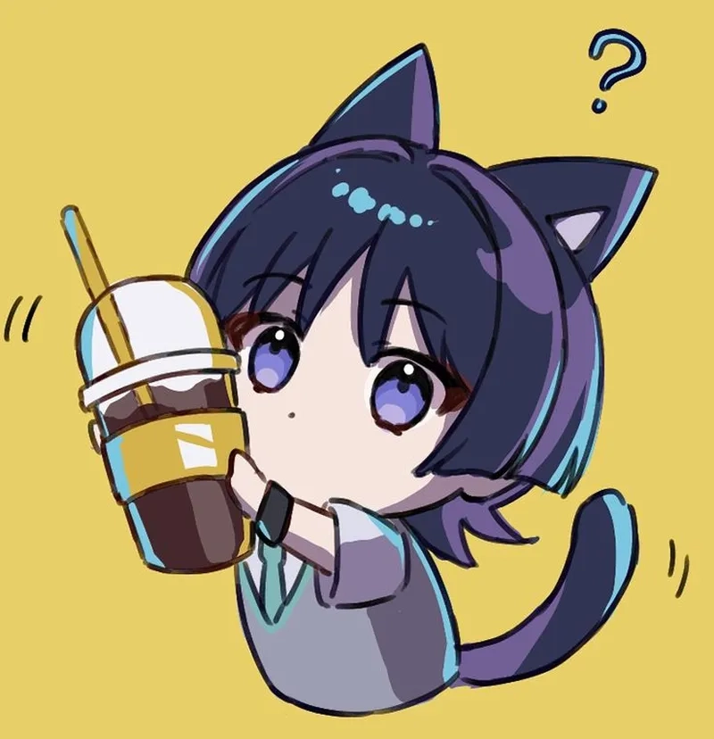 Yêu Wanderer chibi sticker để làm mới tin nhắn của bạn