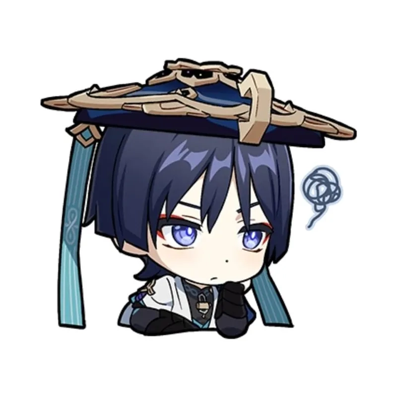 Lưu hình Wanderer chibi để làm sáng bộ sưu tập