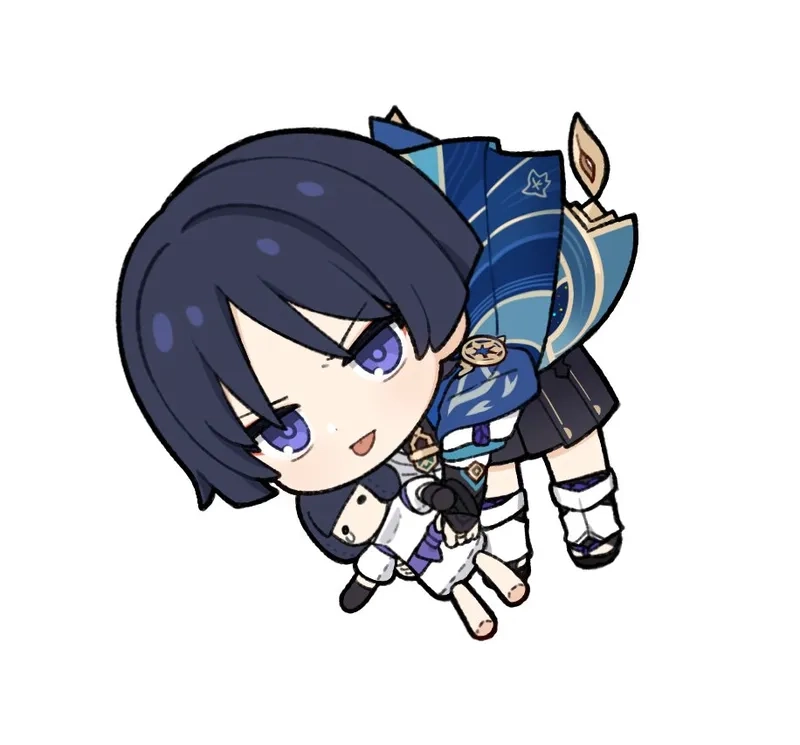 Tải Wanderer chibi transparent png để thiết kế chuyên nghiệp