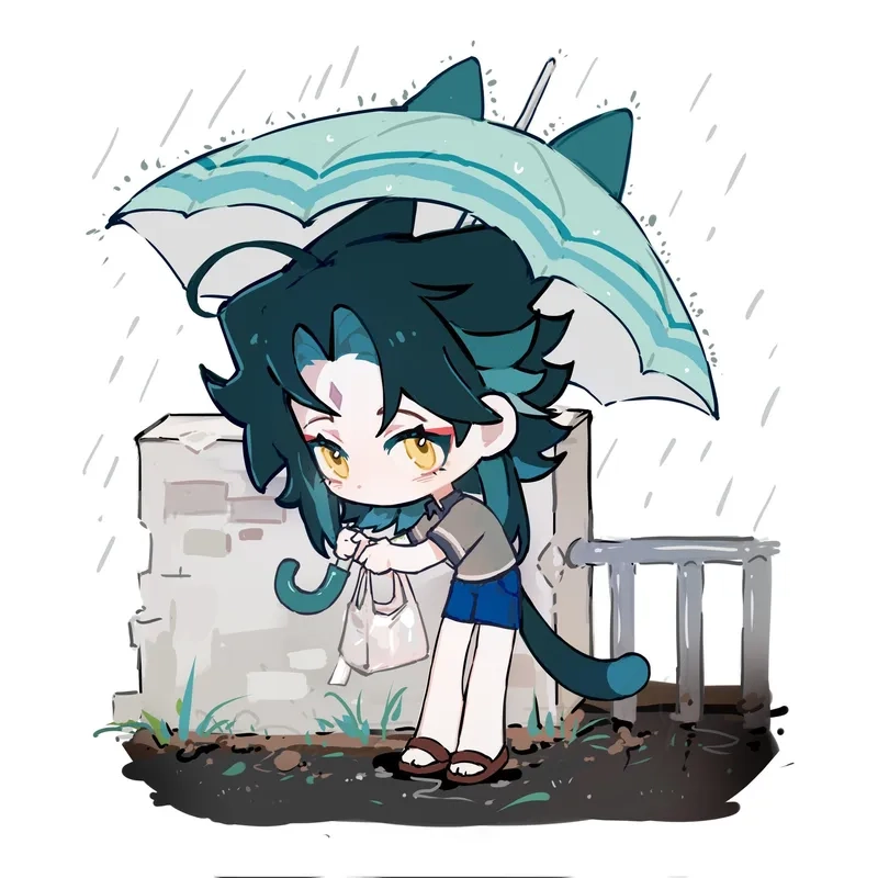Khám phá Xiao chibi đáng yêu trong bộ sưu tập Genshin