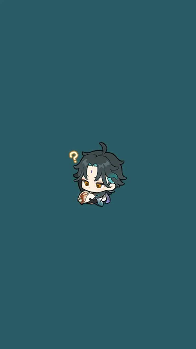 Ngắm Xiao chibi cute với phong cách anime cực dễ thương