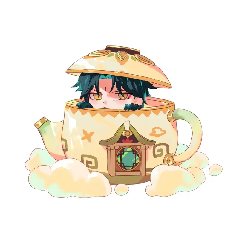 Ngắm Liu Xiao chibi với phong cách chibi độc đáo