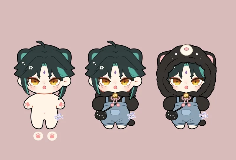 Ngắm Xiao chibi Genshin trong bộ sưu tập anime độc đáo