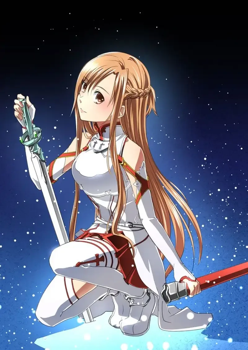 Chọn ngay asuna avatar để làm mới hình đại diện