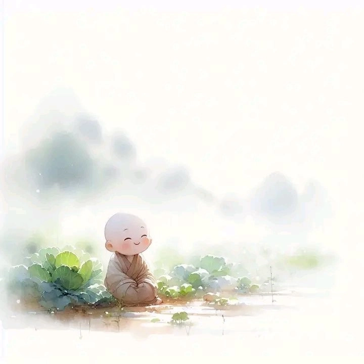Thư giãn cùng loạt ảnh chú tiểu đẹp tinh khôi