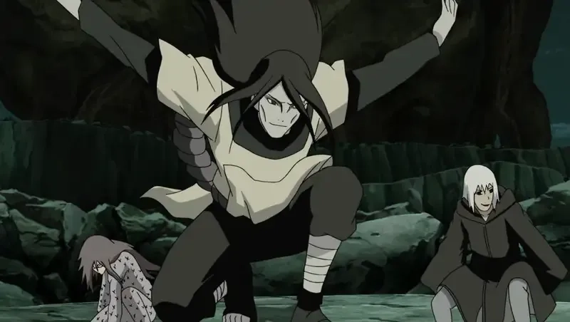 Tình thầy trò giữa orochimaru x kabuto
