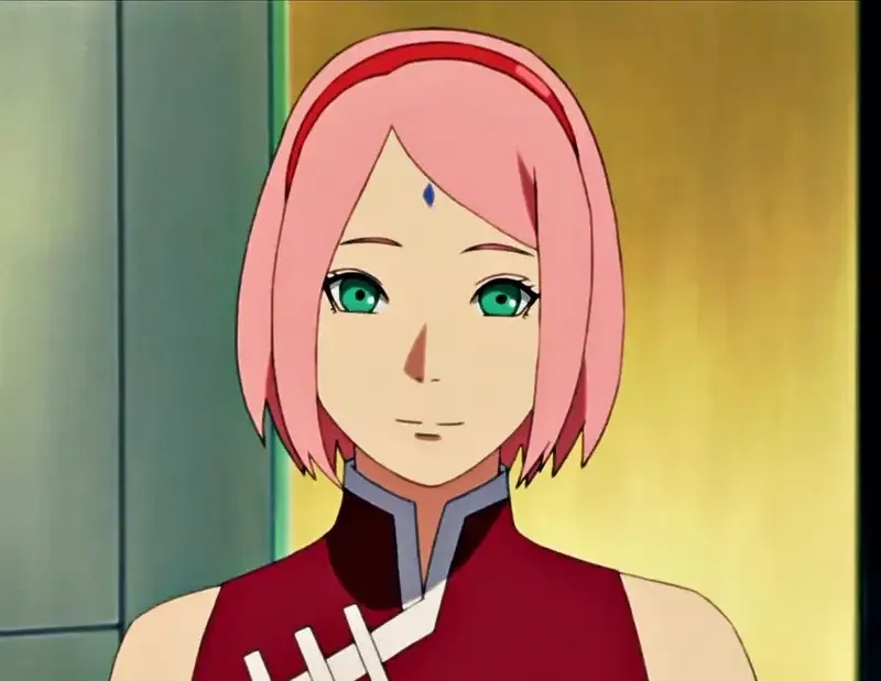 Thế giới anime sakura haruno đầy màu sắc