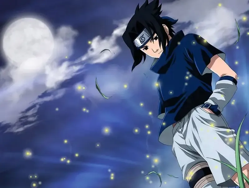Hình ảnh uchiwa sasuke độc đáo hiếm có