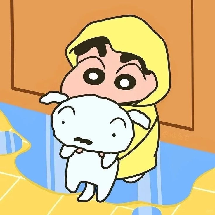 Hình ảnh của shin cậu bé bút chì hài hước đáng yêu