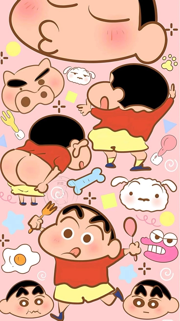 Hình ảnh shin cậu be bút chì cute ai nhìn cũng yêu