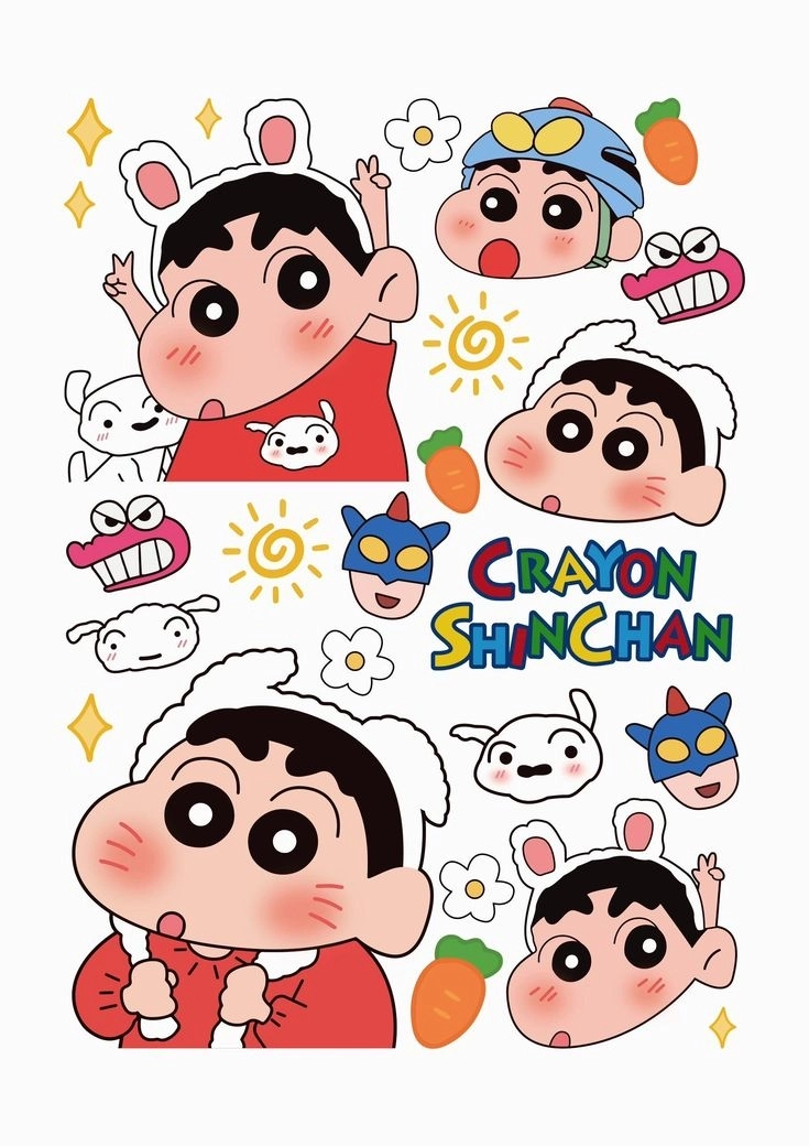 Hình ảnh shin cute hài hước dễ thương đỉnh cao