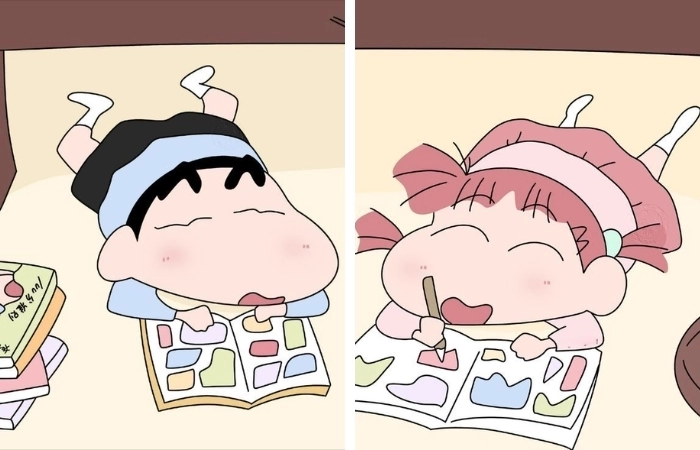 Những hình ảnh shin cậu bé bút chì đậm chất hài hước