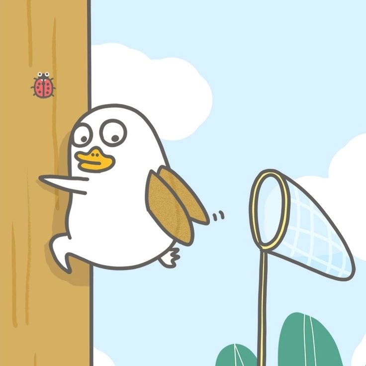 Ảnh vịt vàng ngầu độc lạ cá tính